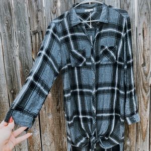 Oversized Flannel Womens